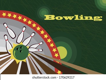Bowling banner