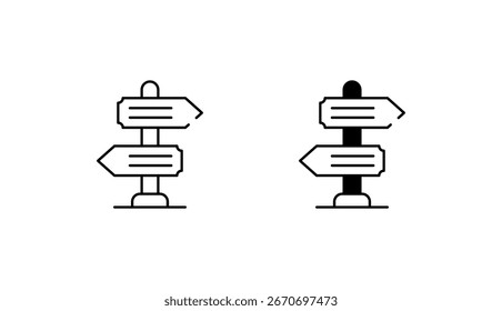 Bowling Board Direction icon design with white background stock illustration