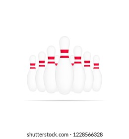 Bowling club icon