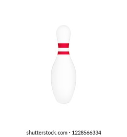 Bowling Club Icon Stock Vector (Royalty Free) 1228566334 | Shutterstock