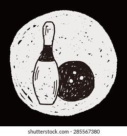 Bowling doodle