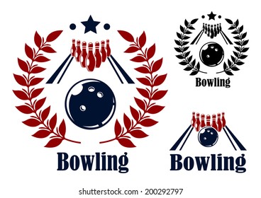 Bowling Vector Illustration Stock Vector (Royalty Free) 151293581 ...
