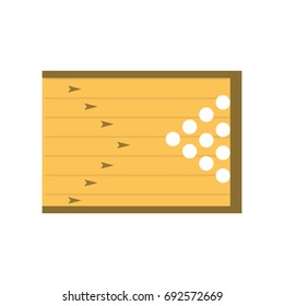 Bowling field symbol