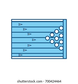 Bowling field symbol