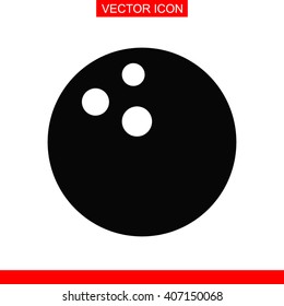 Bowling game Icon. 