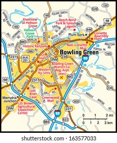 418 Bowling Green Map Images, Stock Photos & Vectors | Shutterstock