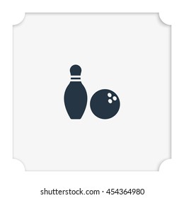Bowling icon.
