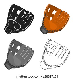 Bowling icon cartoon. Single sport icon from the big fitness, healthy, workout cartoon.