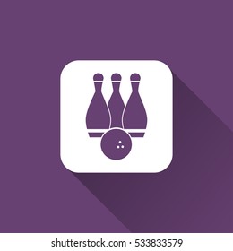 bowling icon design