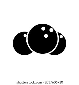Designvorlage für Bowlingsymbolen