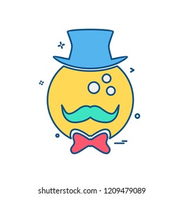 Bowling icon design vector
