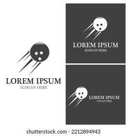 Bowling Icon And Symbol Vector Template
