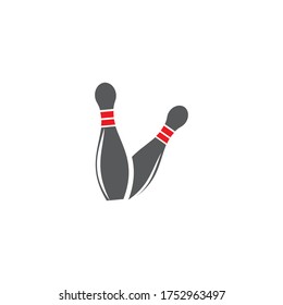 Bowling icon Template vector illustration design