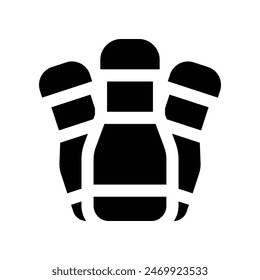 bowling icon. vector glyph icon for your website, mobile, presentation, and logo design.