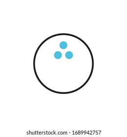 bowling icon vector illustration. bowling icon vector modern style design