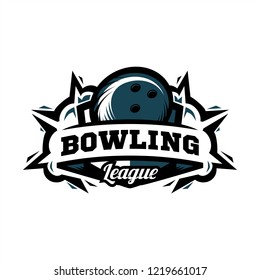 Bowling League Logo 01