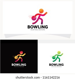 Bowling Logo Design Template
