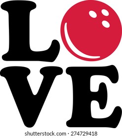 Bowling Love Ball