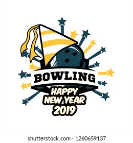  Bowling New Year Logo 01