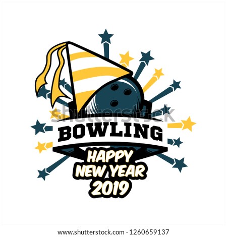  Bowling New Year Logo 01