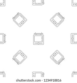 Bowling panel pattern seamless vector repeat geometric for any web design