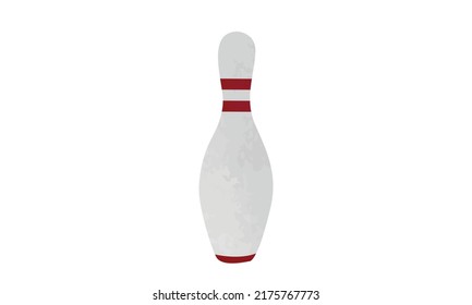 Bowling Pin Clipart Simple Bowling Pin Stock Vector (Royalty Free ...