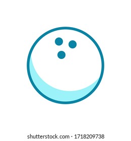 bowling - pin bowling icon vector design template