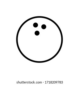 bowling - pin bowling icon vector design template
