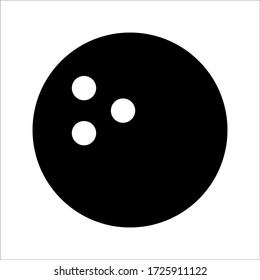bowling - pin bowling icon vector illustration on white background