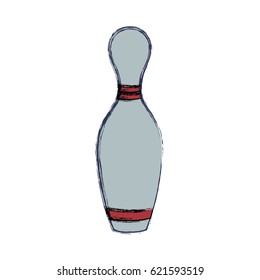 Bowling pin sport game