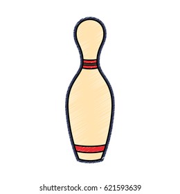 Bowling pin sport game