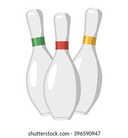 Bowling pins icon