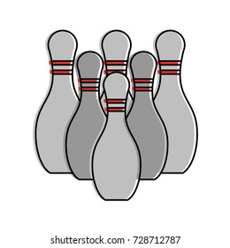 bowling pins icon image 