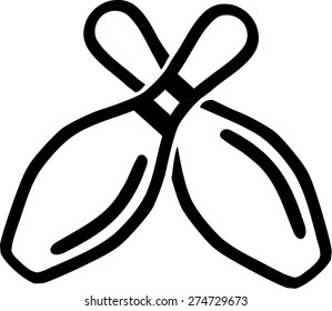 Bowling Pins Pictogram