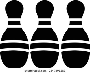 Estilo de glifo de icono vector de bolas
