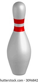 bowling pins vector illustration