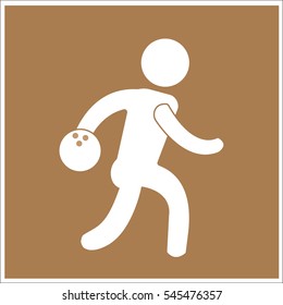 Bowling player