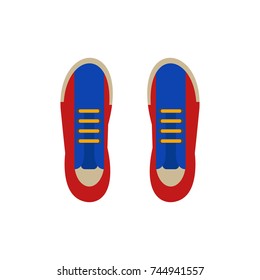 Bowling shoes icon