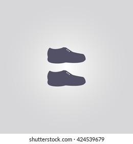 bowling shoes icon. bowling shoes vector. bowling shoes sign