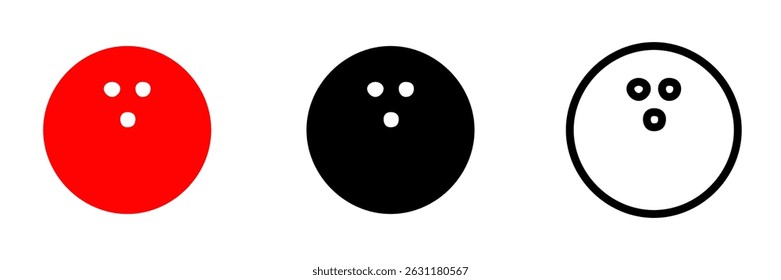 Bowling silhouette,vector illustration of bowling pins,bowling ball