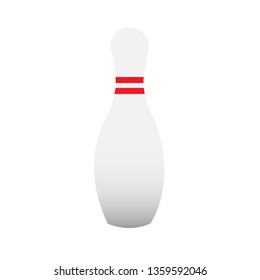 bowling skittle vector isolated vector eps10