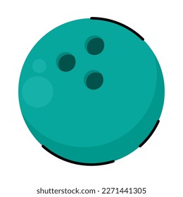 bowling sport ball equipment icon