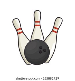 Bowling sport game
