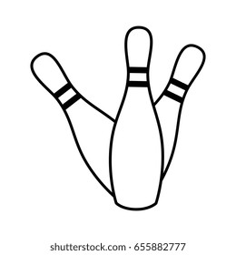 Bowling sport game