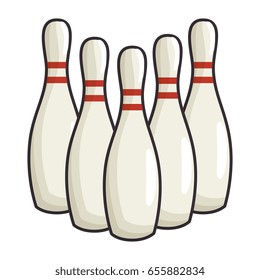 Bowling sport game