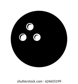 bowling sport isolated icon