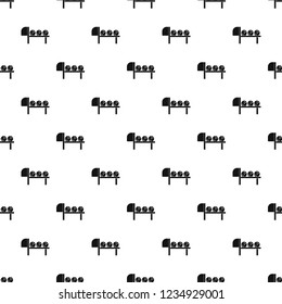 Bowling stand balls pattern seamless vector repeat geometric for any web design