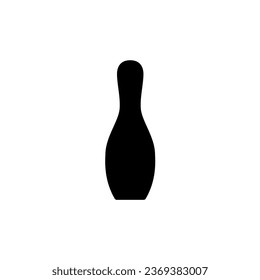 Bowling Striking Victory icon vector design templates