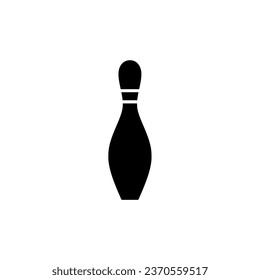 Bowling Striking Victory icon vector design templates