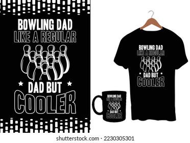 Bowling t shirt funny bowlers lover woman and man retro vintage strike bowling t shirt design
